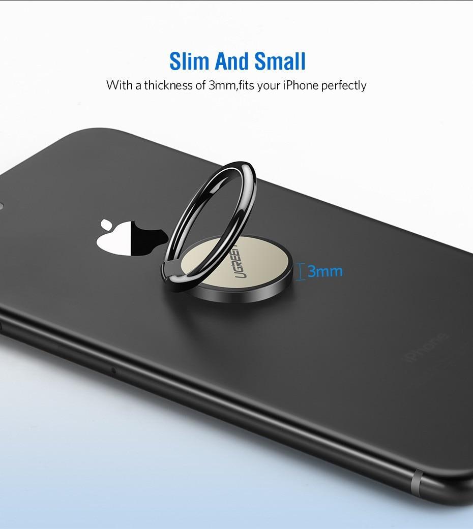 Кільце-тримач для смартфона Ugreen LP133 Золотистий - фото 8