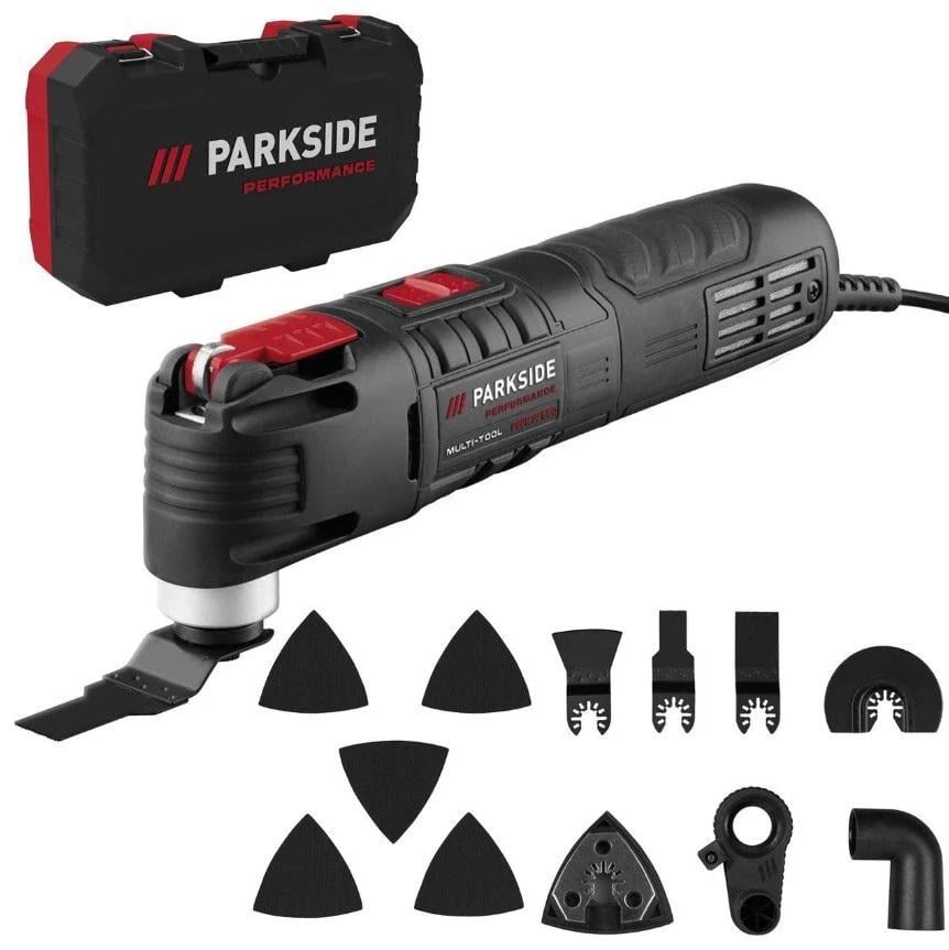 Многофункциональный инструмент реноватор PARKSIDE Performance PPMFW 550 A1 550 Вт с быстрой заменой насадок (PPMFW550A1)