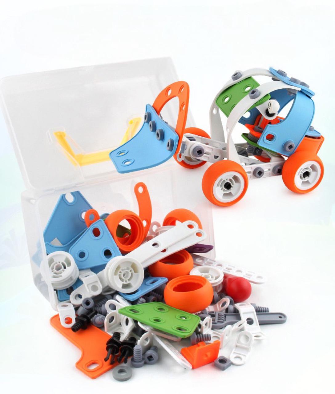 Конструктор для детей ARTPLAY 5в1 132 гибкие детали (2662972820) - фото 9 Конструктор для детей ARTPLAY 5в1 132 гибкие детали (2662972820) - фото 9