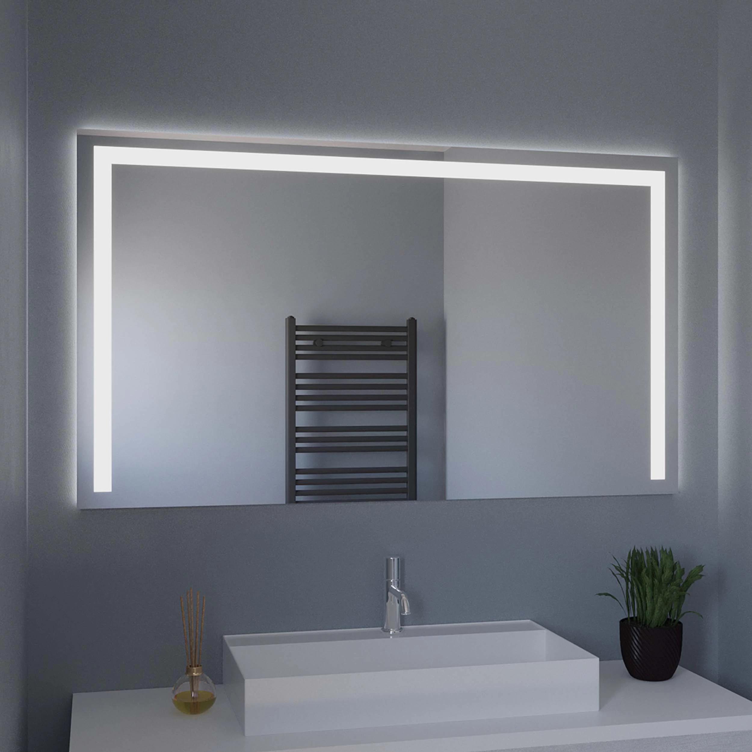 Зеркало Dim Dzerkal FARTO с LED-подсветкой 80х120 см (7805)