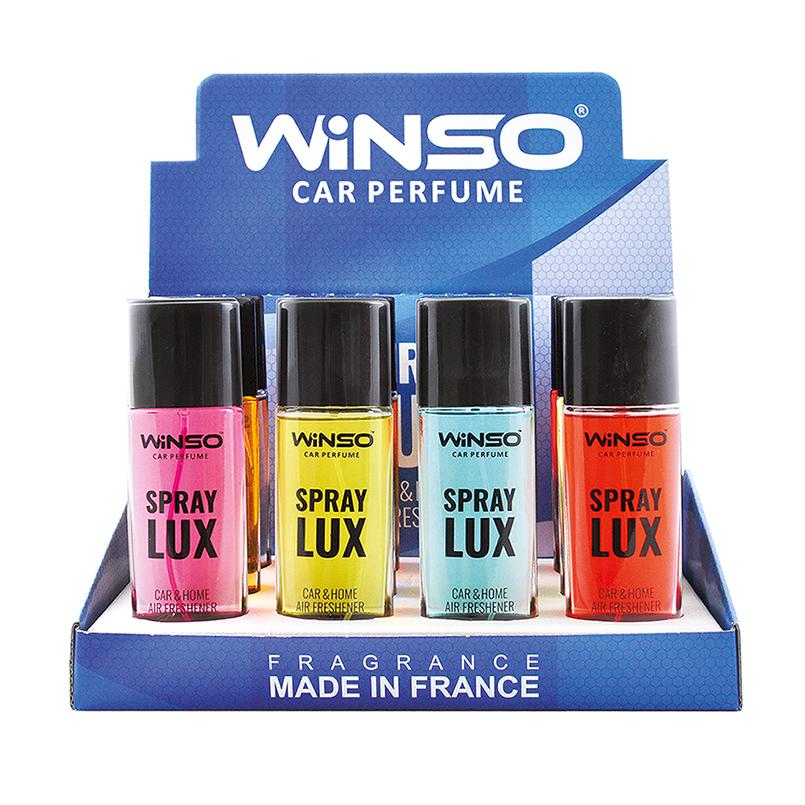 Ароматизатор Winso Lux Spray MIX №3, 55ml, 12шт набор