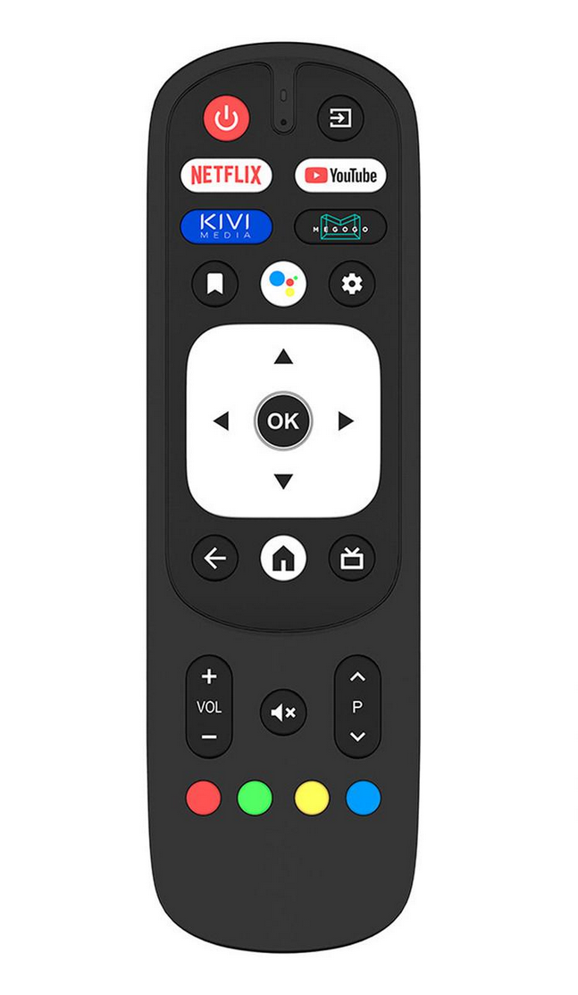 Пульт для телевизора JVC RM-C3287 без микрофона (2250630093)