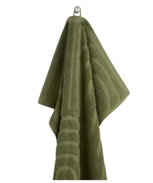 Полотенце хлопковое 65x130 см Зеленое (dec2e548) - фото 1 Полотенце хлопковое 65x130 см Зеленое (dec2e548) - фото 1