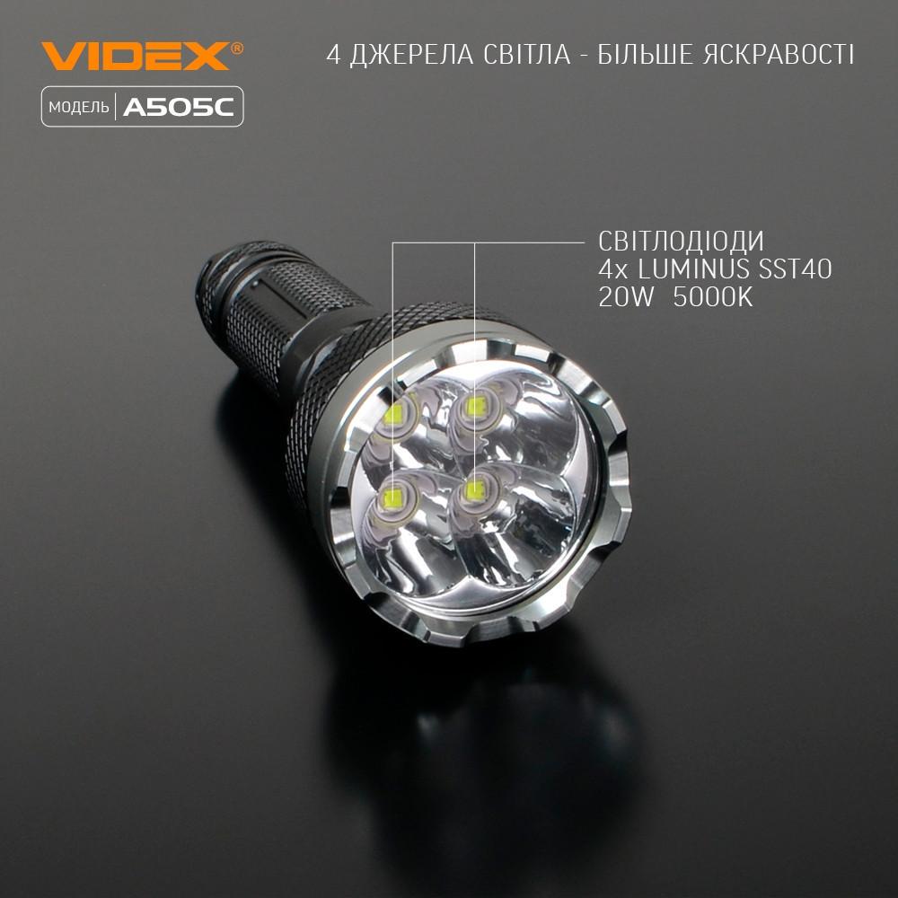 Ліхтар світлодіодний Videx 5500Lm 5000K - фото 5