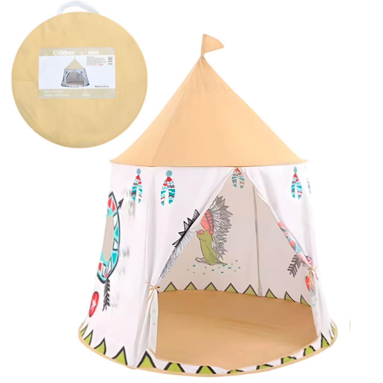 Детская палатка MR 1314 в форме домика вигвама (25411381)