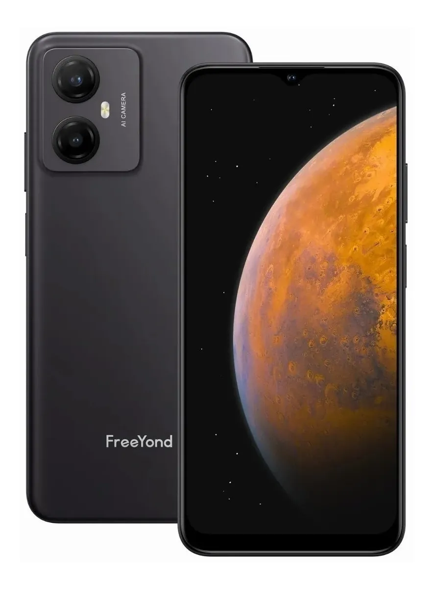 Смартфон FreeYond F9 3GB 128GB 6,52" Black (00359)