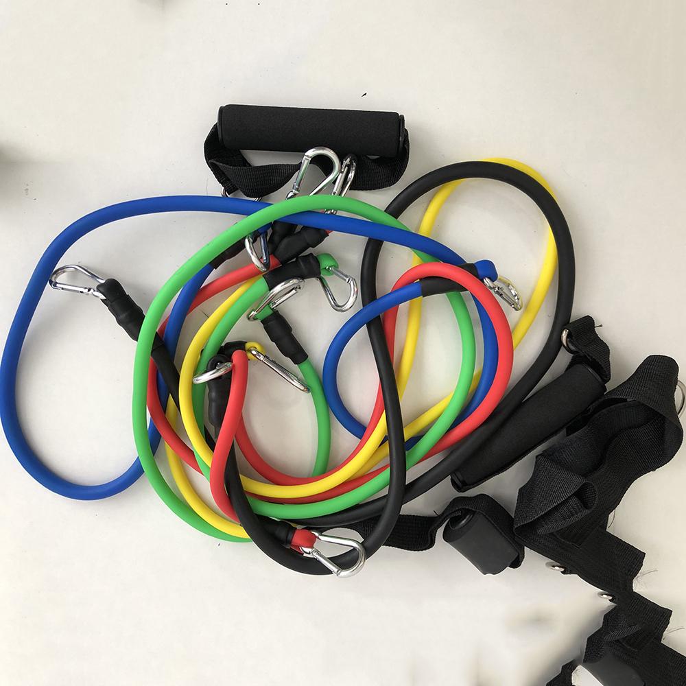 Эспандер резиновый жгут упражнения Фитнес резинки 5 в 1 - фото 7 Эспандер резиновый жгут упражнения Фитнес резинки 5 в 1 - фото 7