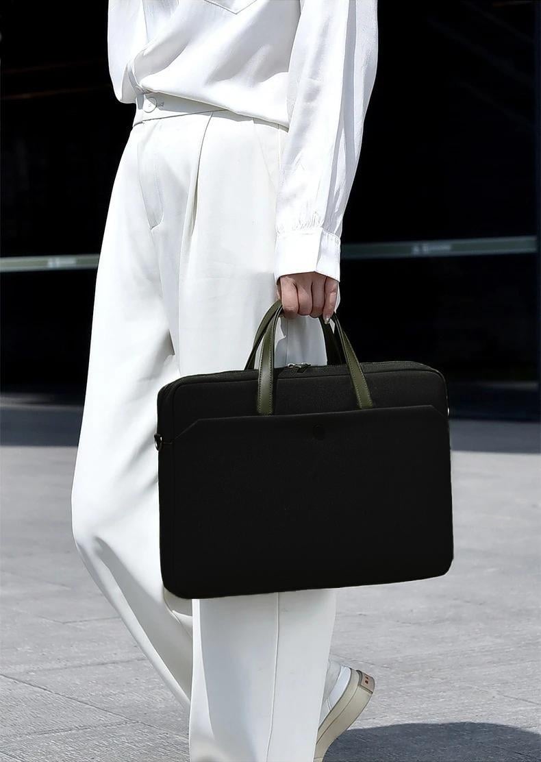 Сумка для ноутбука 17-17,3" або документів велика протиударна Чорний (IBN047B) - фото 5 Сумка для ноутбука 17-17,3" або документів велика протиударна Чорний (IBN047B) - фото 5