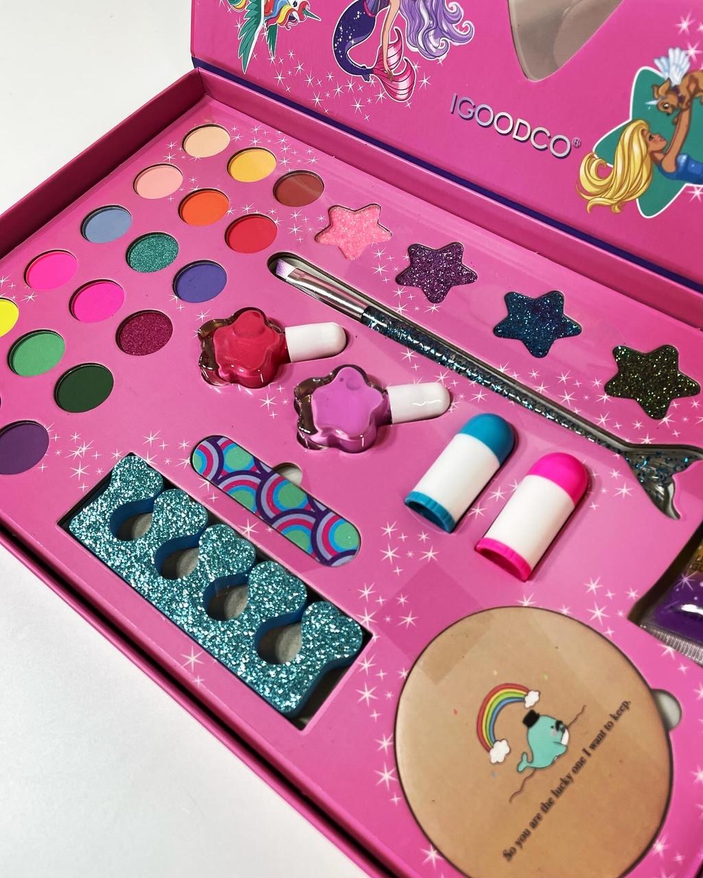 Косметика детская LK 2878 72/6 31 элемент/тени/лаки/аксессуары/в коробке - фото 3 Косметика детская LK 2878 72/6 31 элемент/тени/лаки/аксессуары/в коробке - фото 3