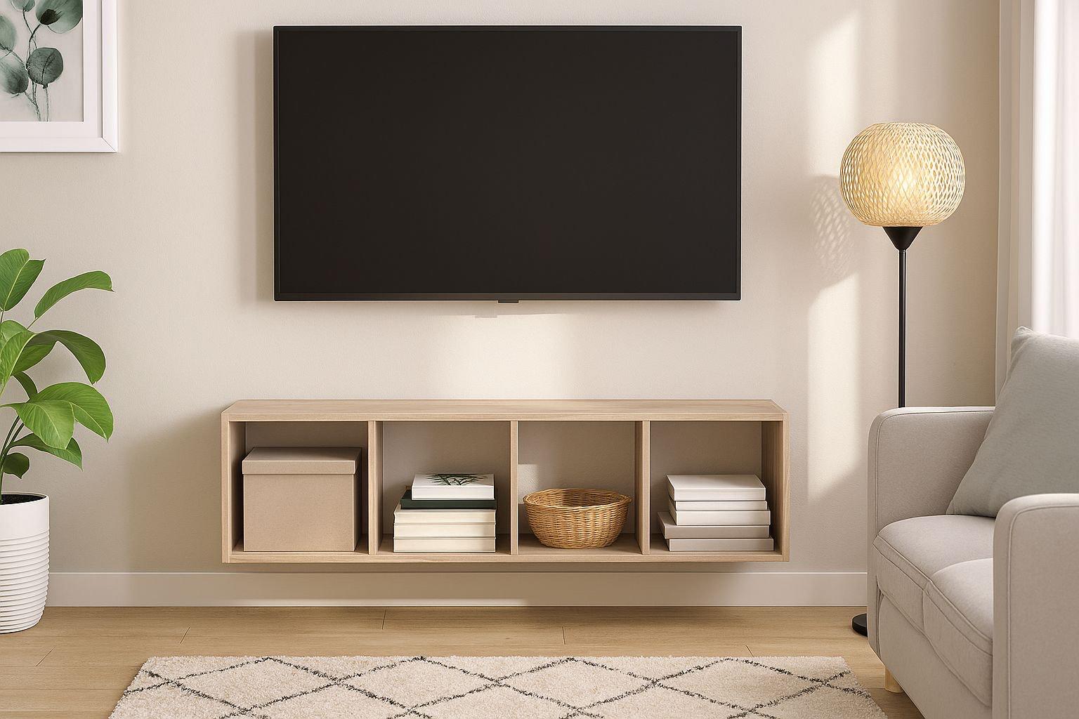 Стелаж настінно-підлоговий модульний MEBLIBUD KUB 4 секції Дуб сонома - фото 3