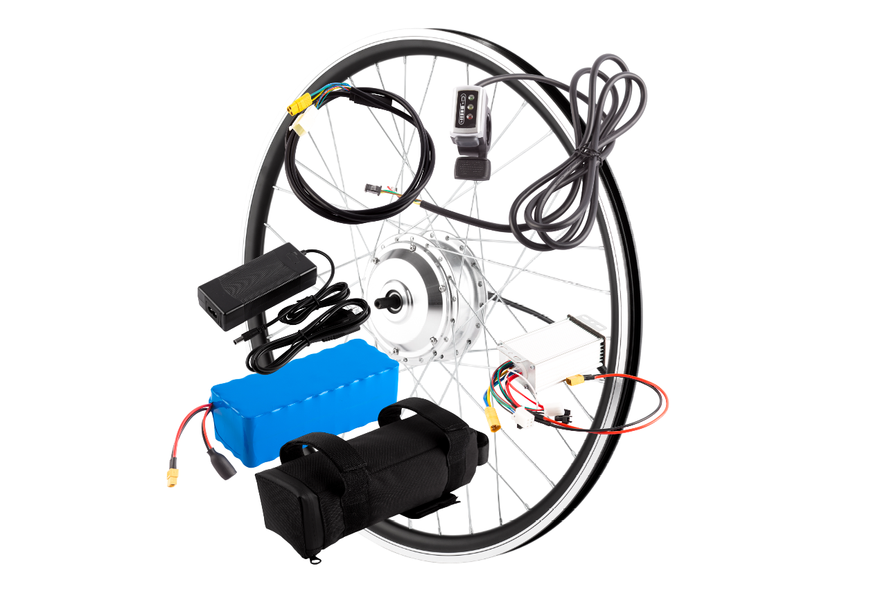 Электро-вело набор Mxus XF04 36В 300 Вт/20-29"/контроллер 17А/21 Аг ручка газа/курок (5100130409)