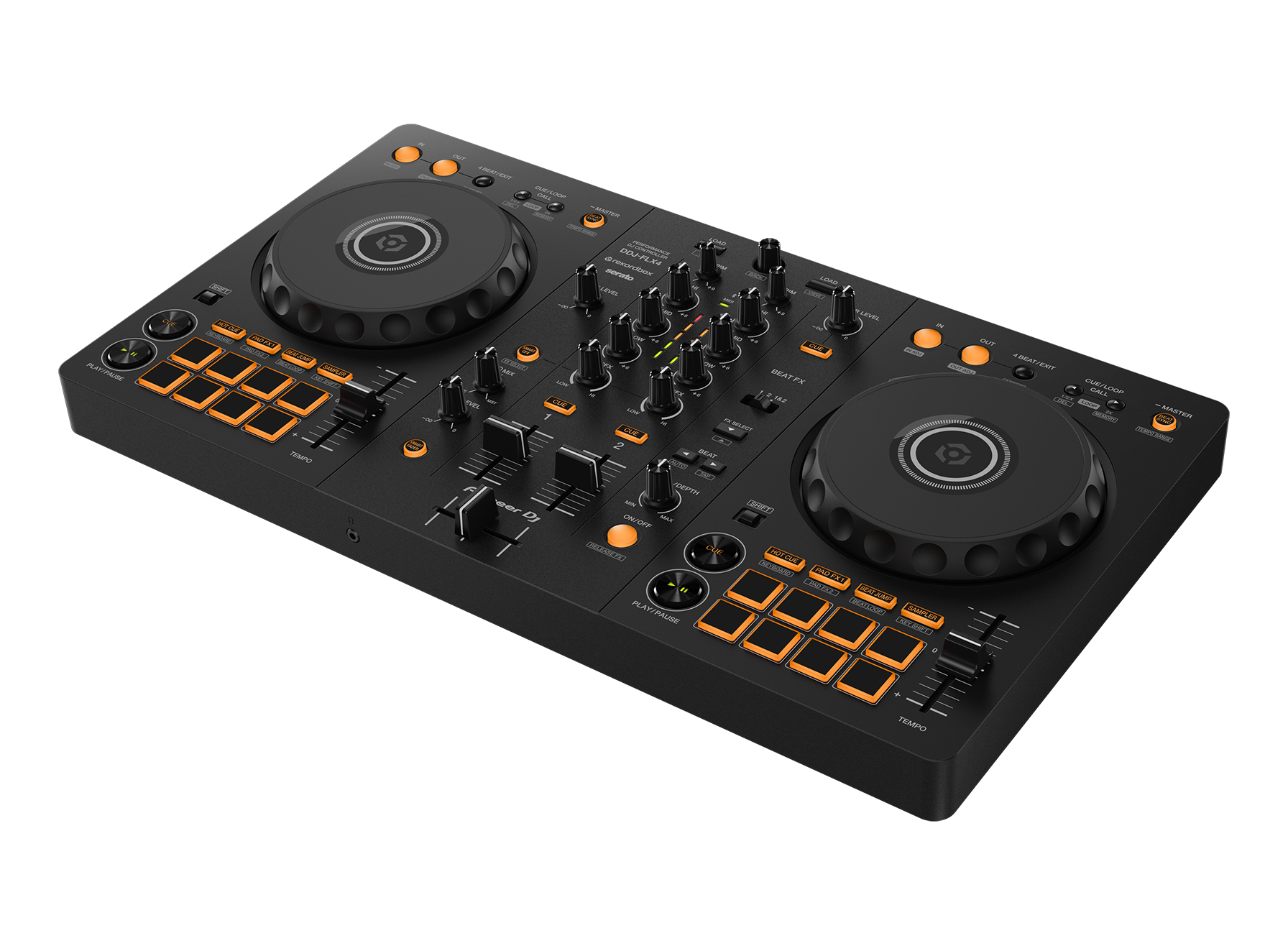 ᐉ DJ-контроллер PIONEER DDJ-FLX4 Черный (10089804)