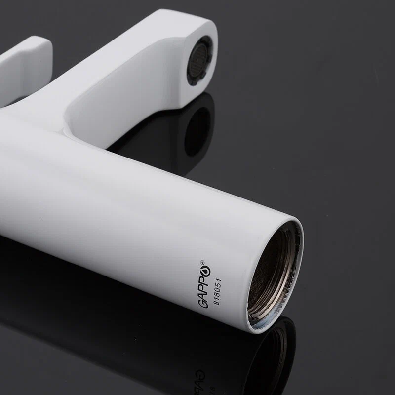 Смеситель для умывальника Gappo G1002-8 Белый/Хром (1033973) - фото 9