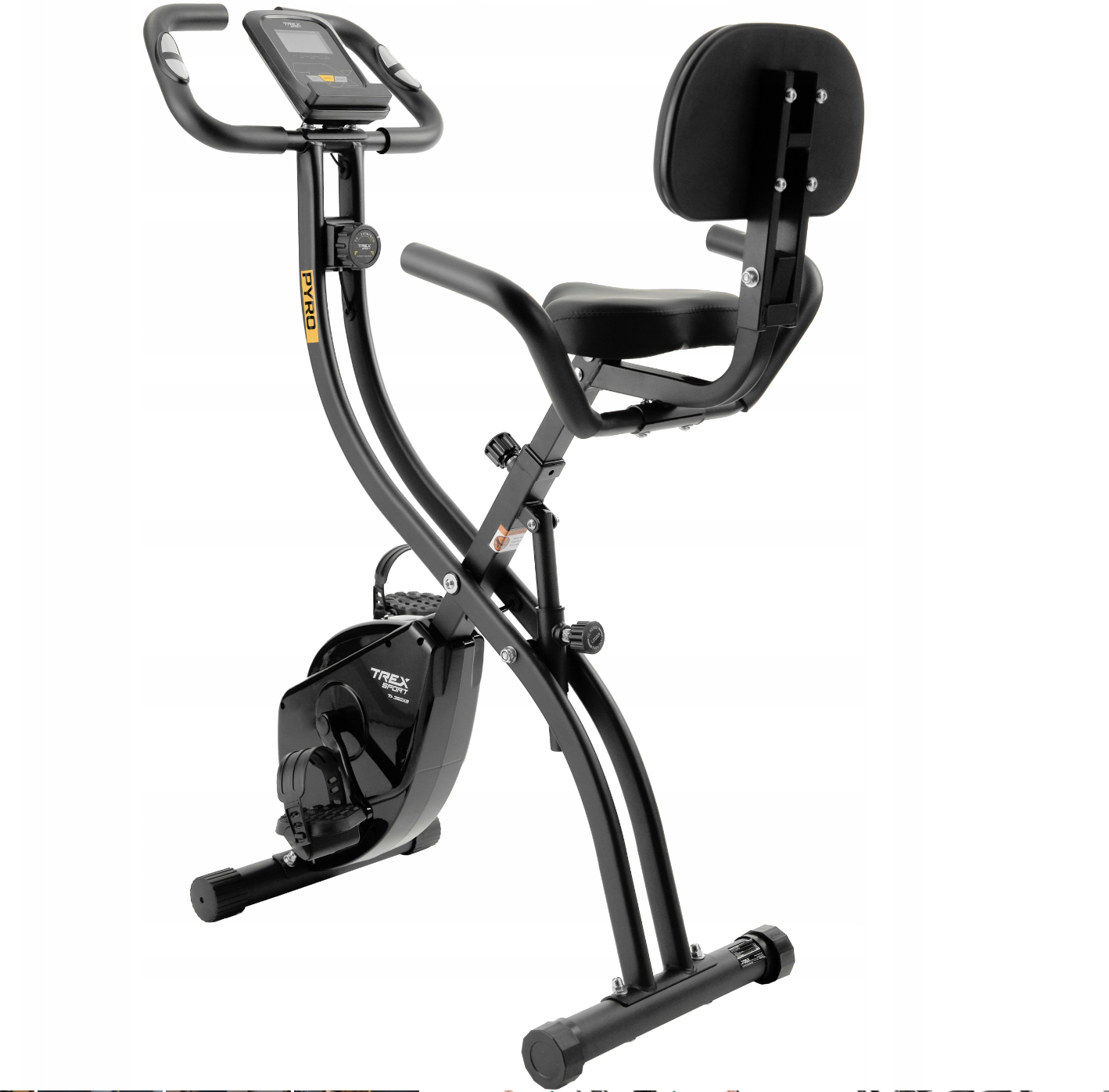 Велотренажер TREX Sport TX-360XB PYRO магнитный Черный (4185)