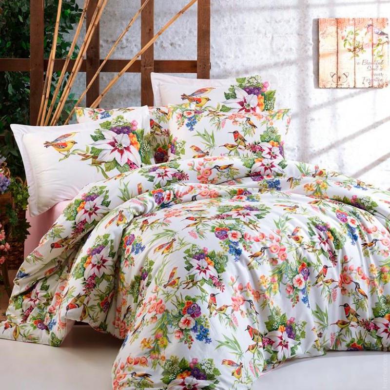 Постельное белье Dantela Pamela сатин digital евро