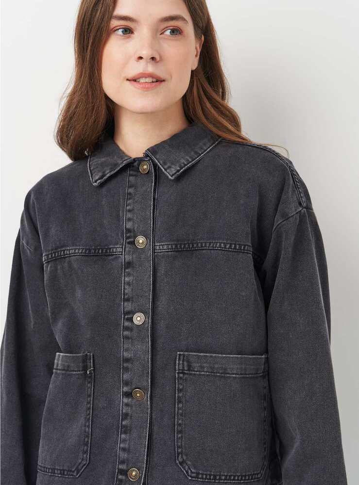 Пиджак Veto Jeans VT2562x61 жіночий S Темно-сірий (192761) - фото 5