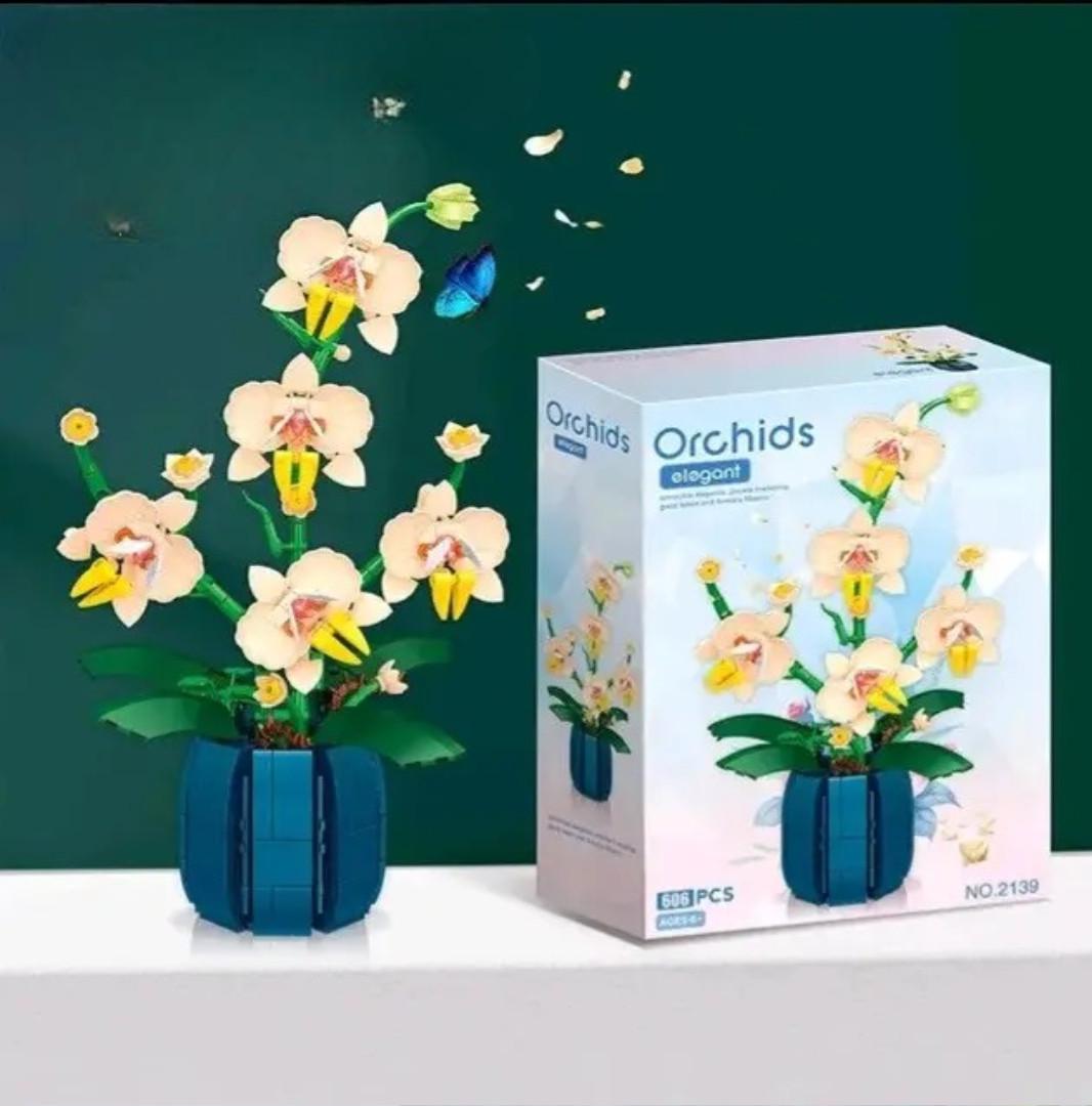 Конструкторный набор Орхидея 606 дет. (2321918821)