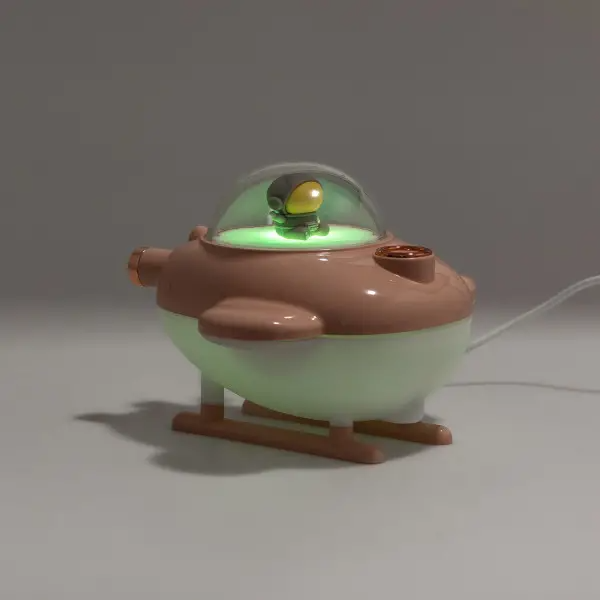 Зволожувач повітря для дитячої кімнати Літак 220 мл Рожевий - фото 11