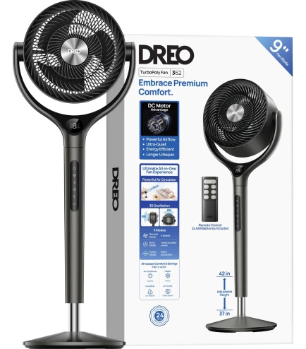 Вентилятор Dreo DR-HPF022 Black - фото 9