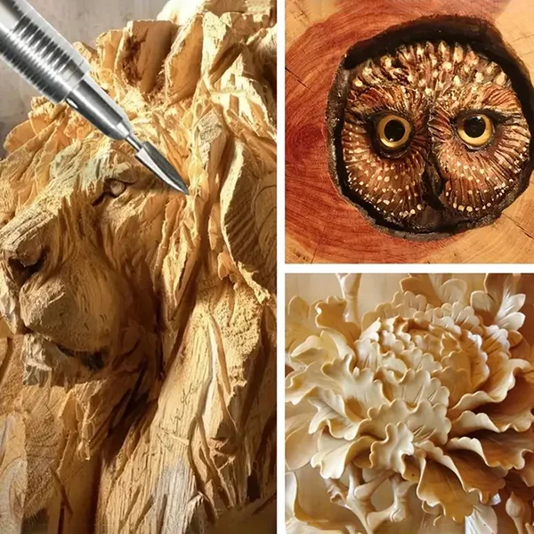 Набор борфрез для резьбы по дереву (AN00396) - фото 9 Набор борфрез для резьбы по дереву (AN00396) - фото 9