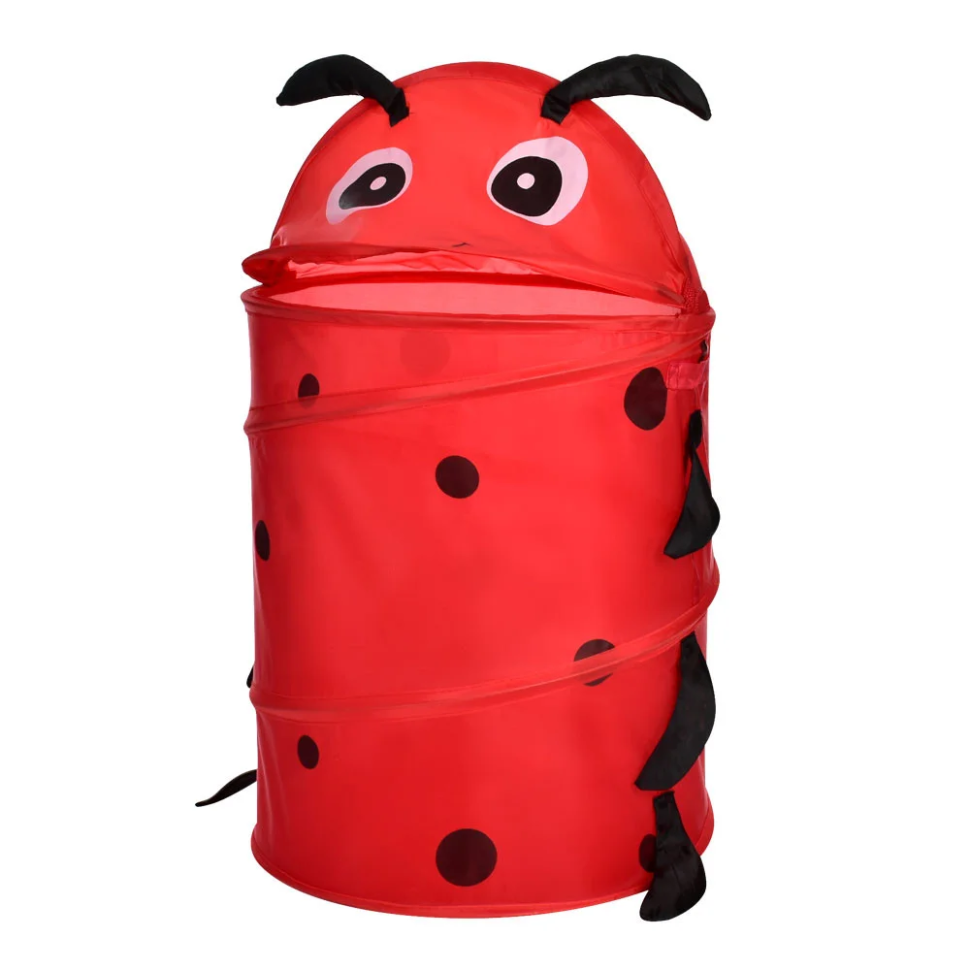 Корзина для игрушек Bambi Гусеница 44х68 см Красный (KY-157-Y-75)