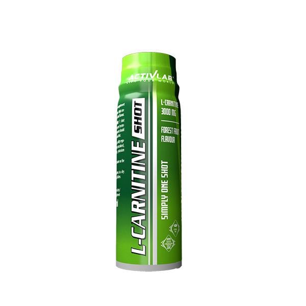 L-карнитин ACTIVLAB L-Carnitine Shot 3000 mg 80 мл мультифрукт