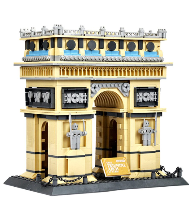 Конструктор 3D Wange Архитектура Триумфальная арка Париж Arc de Triomphe Paris 5223 для детей и взрослых 1391 деталь - фото 3 Конструктор 3D Wange Архитектура Триумфальная арка Париж Arc de Triomphe Paris 5223 для детей и взрослых 1391 деталь - фото 3