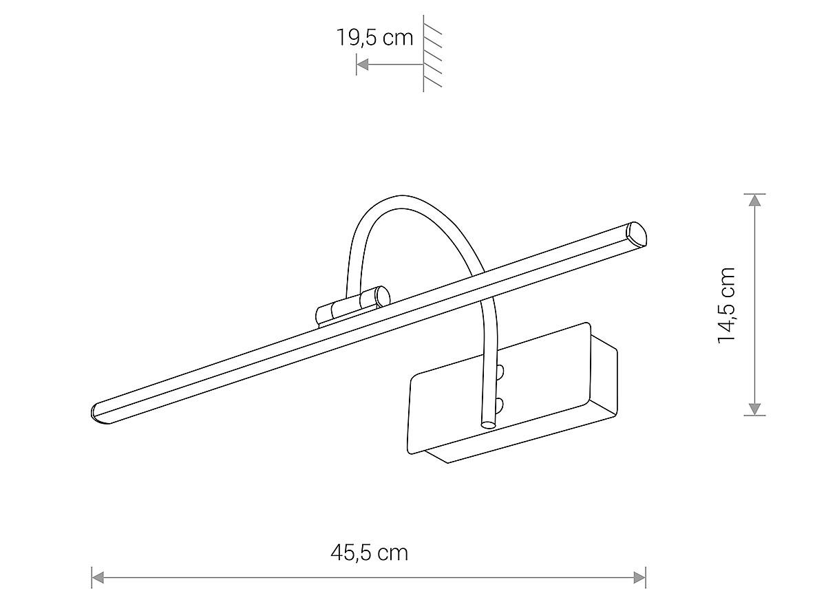 Подсветка Nowodvorski Giotto Led CN (8168) - фото 3