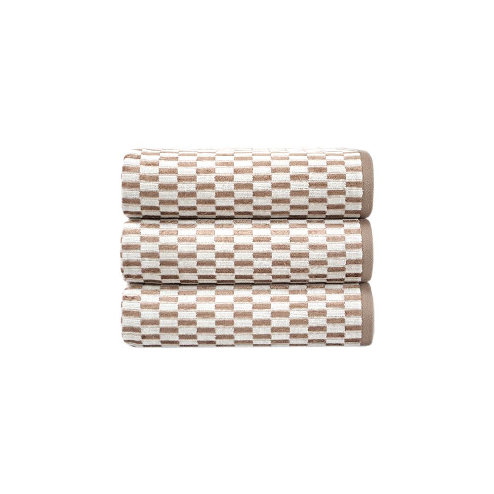 Полотенце Tac Mila 500 г/кв. м 70x140 см Кофейный (2935) - фото 2 Полотенце Tac Mila 500 г/кв. м 70x140 см Кофейный (2935) - фото 2