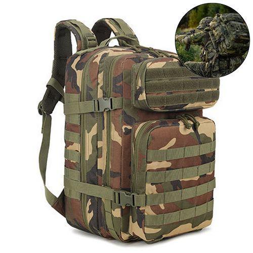 Рюкзак туристический Storm Cooper MOLLE 40 л 50х30х28 см Вудленд (8310259) - фото 2