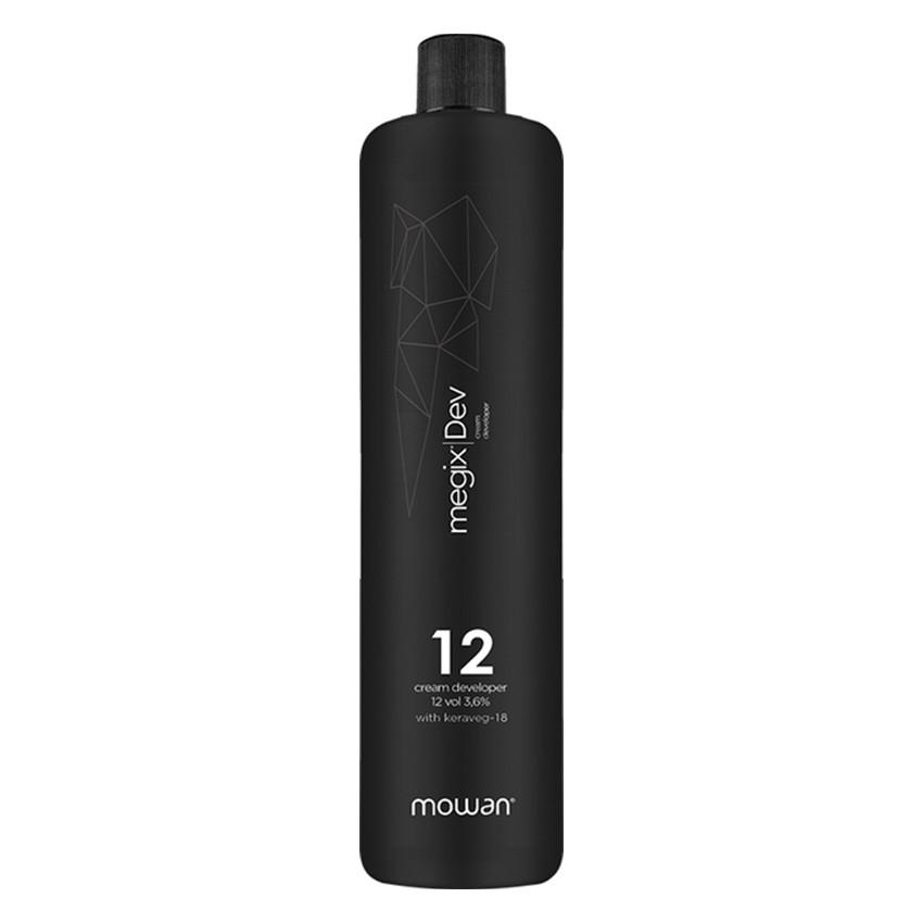 Окислювальна емульсія для фарбування професійна Megix10 Mowan 12 vol 3,6% 300 мл (2511477560)