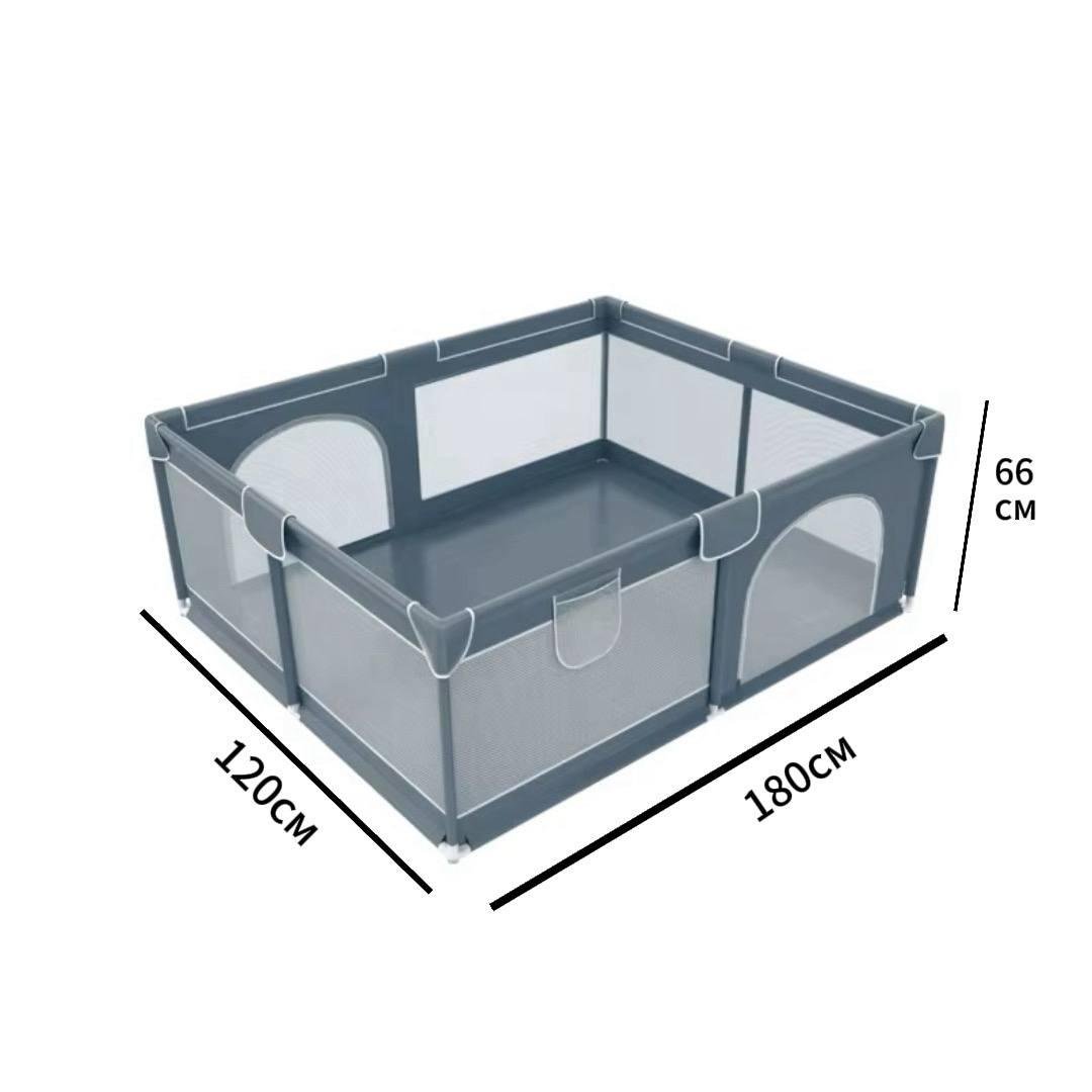 Манеж дитячий ігровий 180х120 см Cірий (MG018) - фото 3 Манеж дитячий ігровий 180х120 см Cірий (MG018) - фото 3