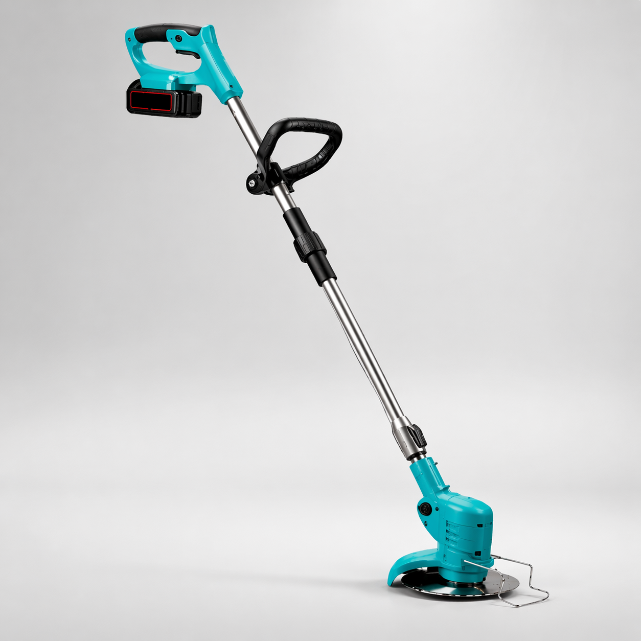 Триммер садовый аккумуляторный 600 Вт 48 В 2 Ач 10 000 об/мин беспроводной с двумя АКБ