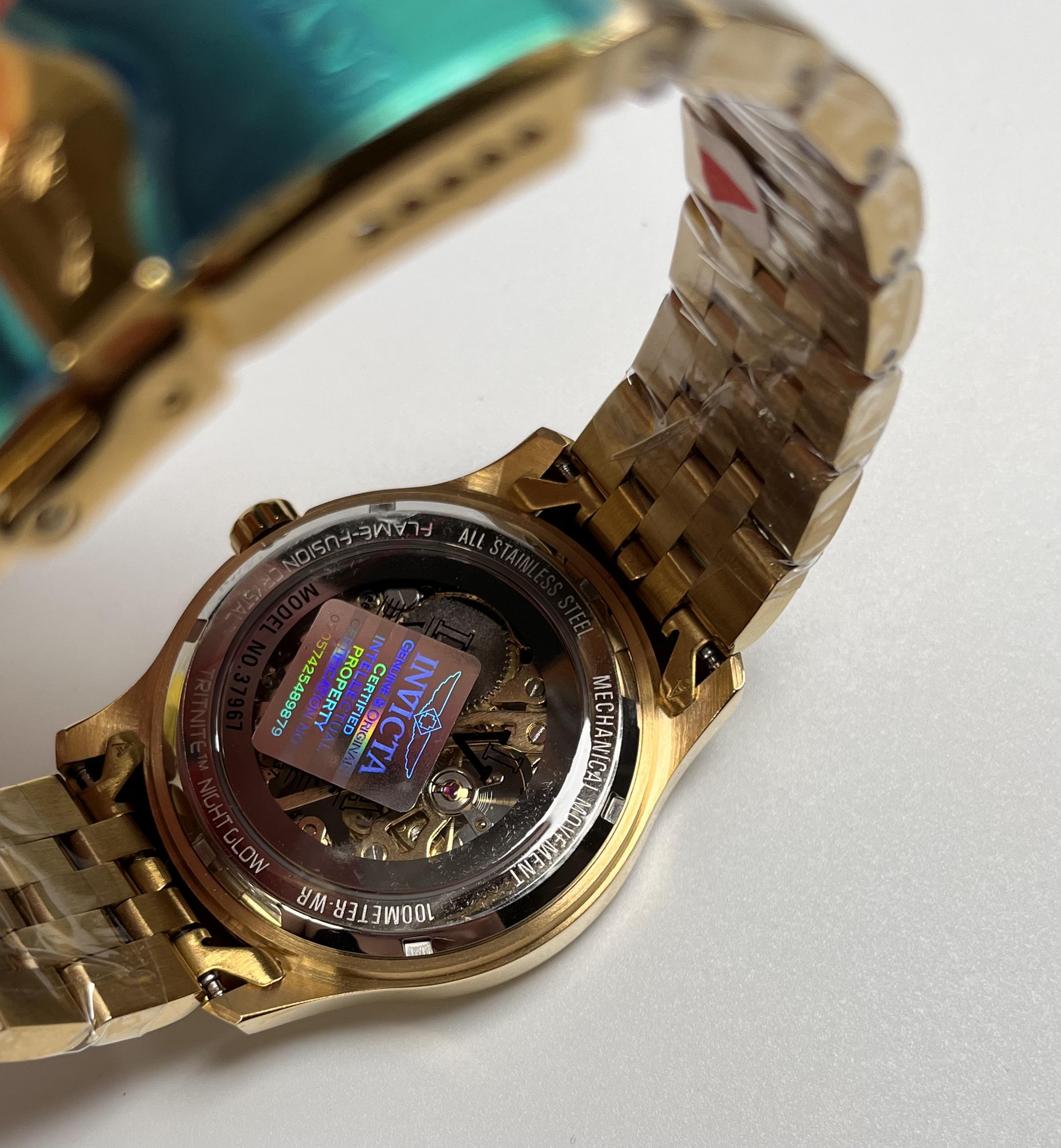 Годинник наручний вінтажний Invicta 37967 Vintage 42 мм - фото 4 Годинник наручний вінтажний Invicta 37967 Vintage 42 мм - фото 4