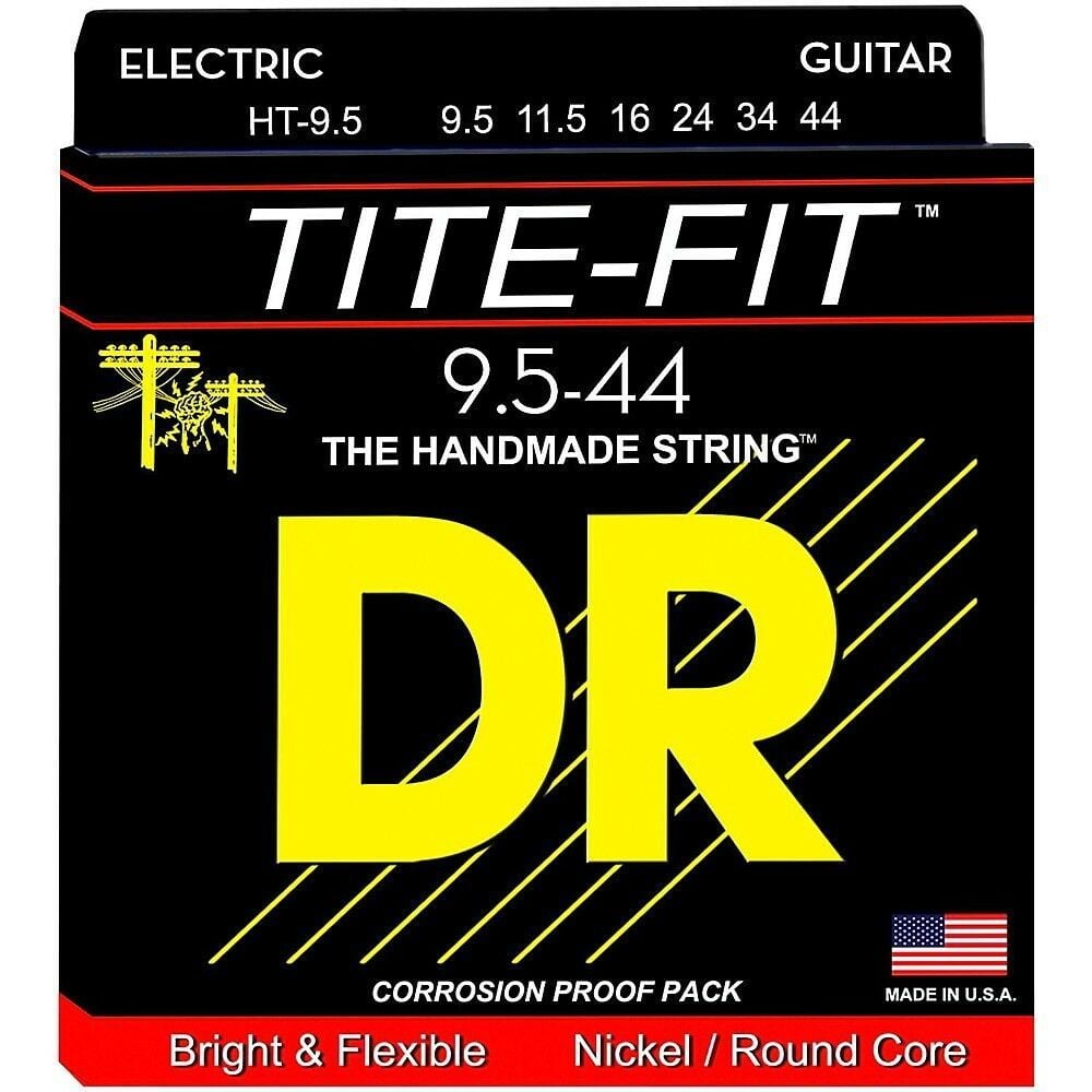 Струны для гитары DR HT-9.5 Tite-Fit 9.5-44 Half Tite