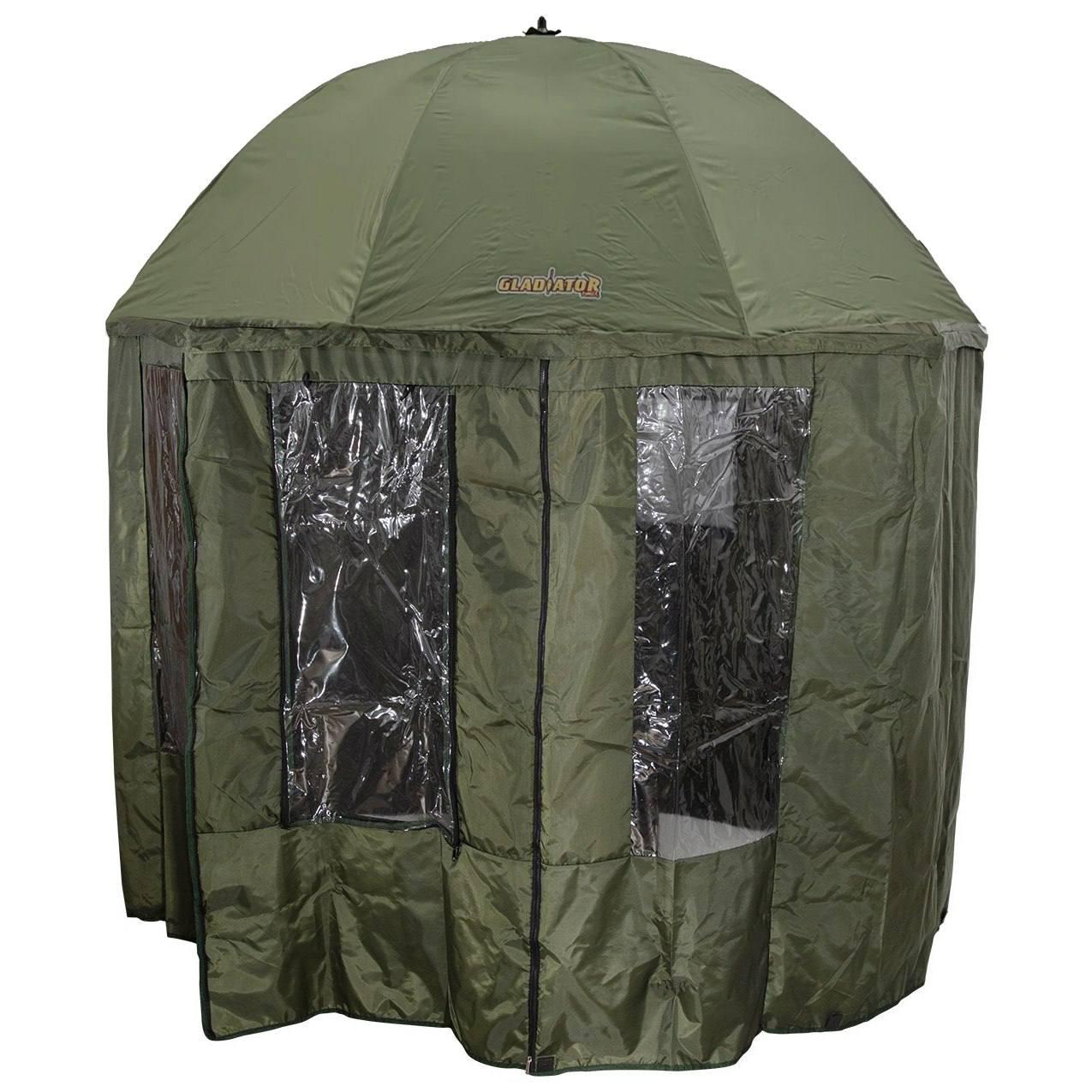 Парасолька-намет для риболовлі Gladiator OUT30 260x230 см Olive (GL8171) Парасолька-намет для риболовлі Gladiator OUT30 260x230 см Olive (GL8171)
