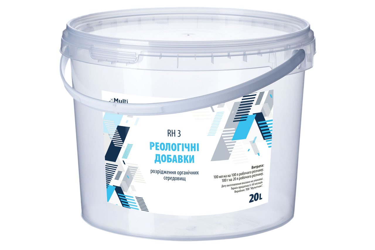 Добавка реологическая RH-3 Снижение вязкости продуктов на основе орган растворителей 10 л (101311)