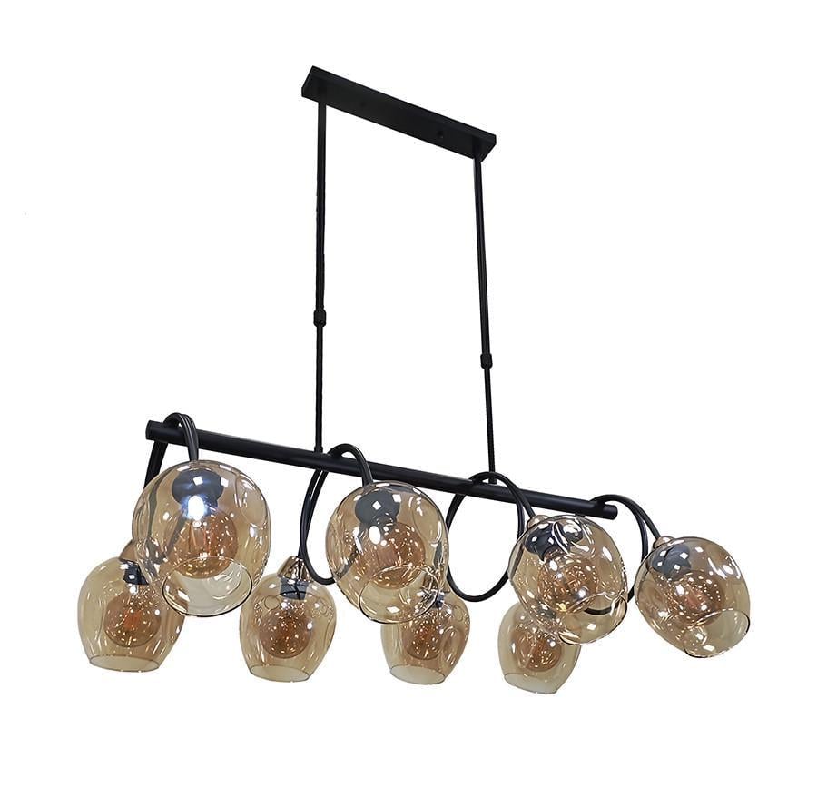 Люстра 752L7915-8 BK+BR (2422747278)