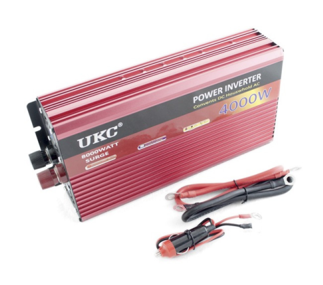 Автомобильный инвертор AC/DC AR 4000W 12-220V (37275392)