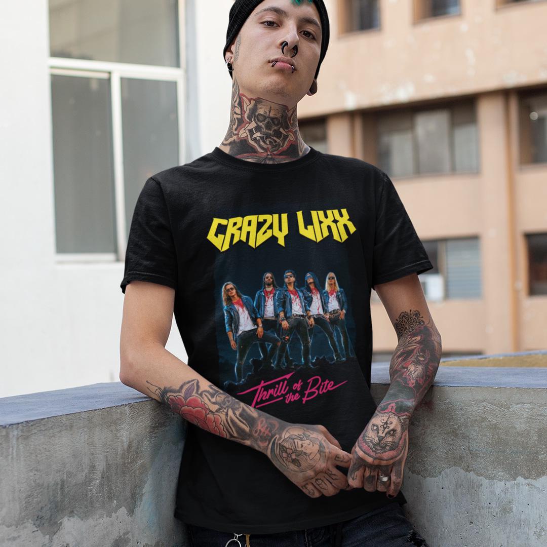 Футболка унісекс Crazy Lixx Thrill Of The Byte 2025 4XL Чорний (00000007243)