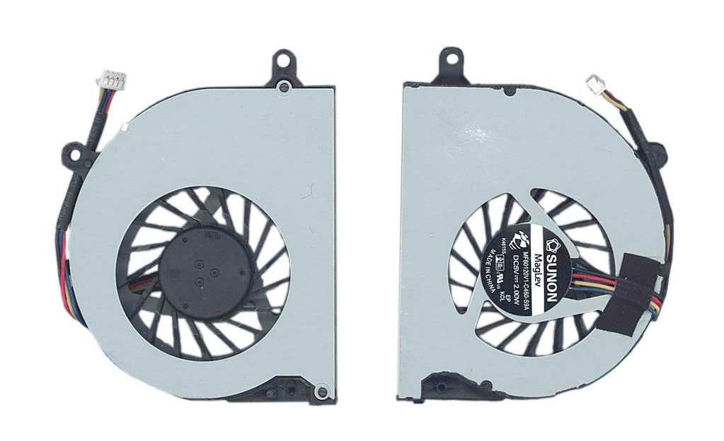 Кулер для ноутбука HP Envy dv4-5000/Pavilion dv4-5000 5V 0.5A 4-pin SUNON