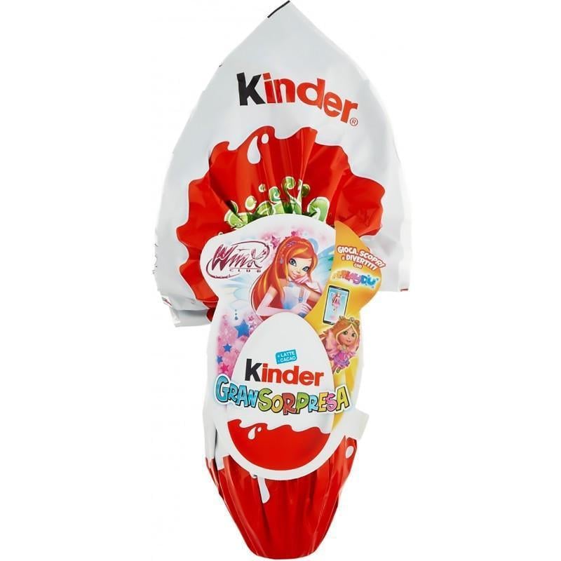 Шоколадне яйце Kinder GranSorpresa Winx Club 150 г (2107841075)