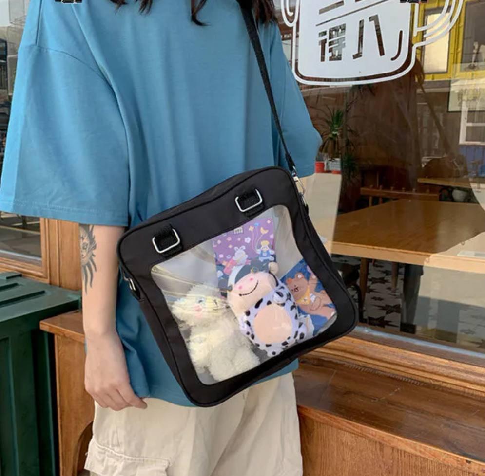 Сумка з екраном для іграшок та картинок Чорний (2602941454) - фото 3 Сумка з екраном для іграшок та картинок Чорний (2602941454) - фото 3