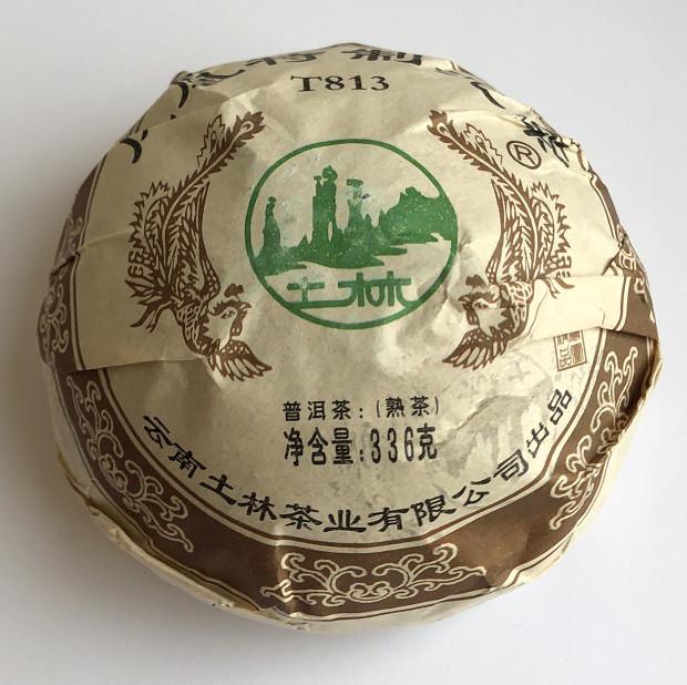 Чай Шу Пуэр Феникс Тулинь Т813 2014 год 336 г
