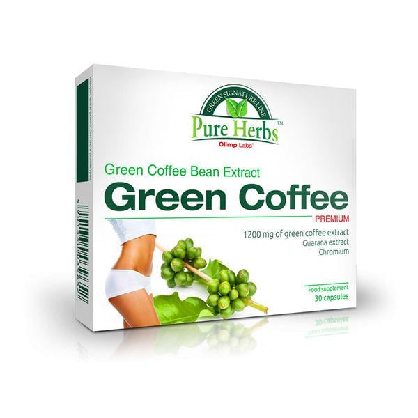 Комплексный жиросжигатель Olimp Nutrition Green Coffee 30 Caps - фото 1