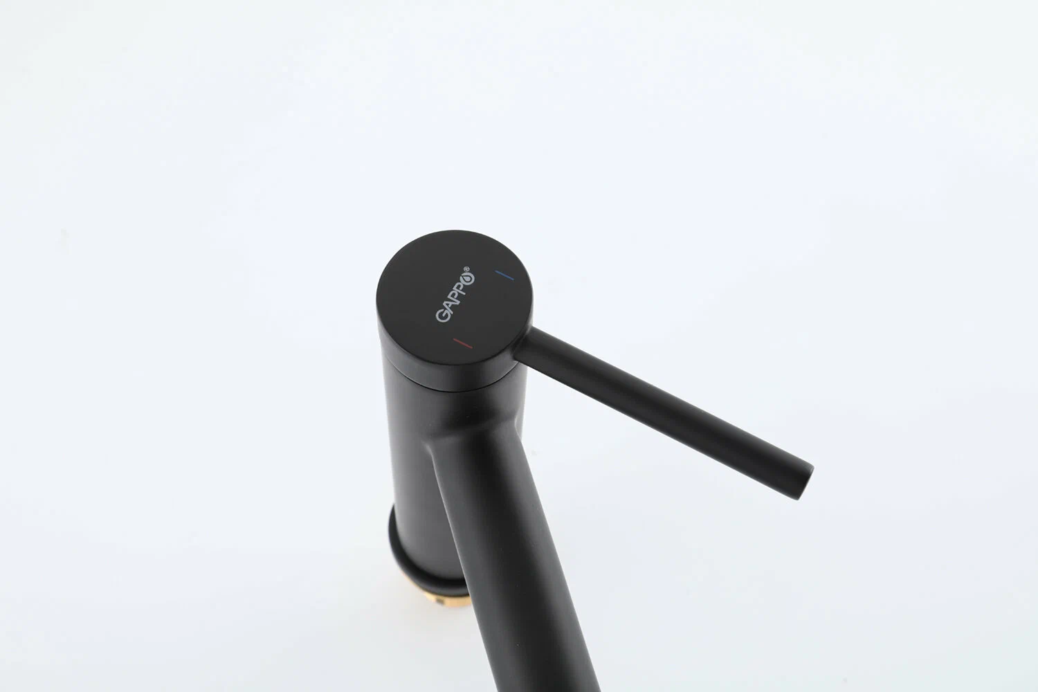 Смеситель для умывальника Gappo G1006-6 Черный (1046755) - фото 6