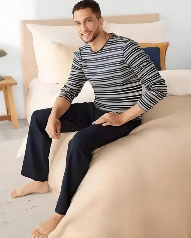 Піжама чоловіча Livergy XL Синій (PI0028M075) - фото 1 Піжама чоловіча Livergy XL Синій (PI0028M075) - фото 1