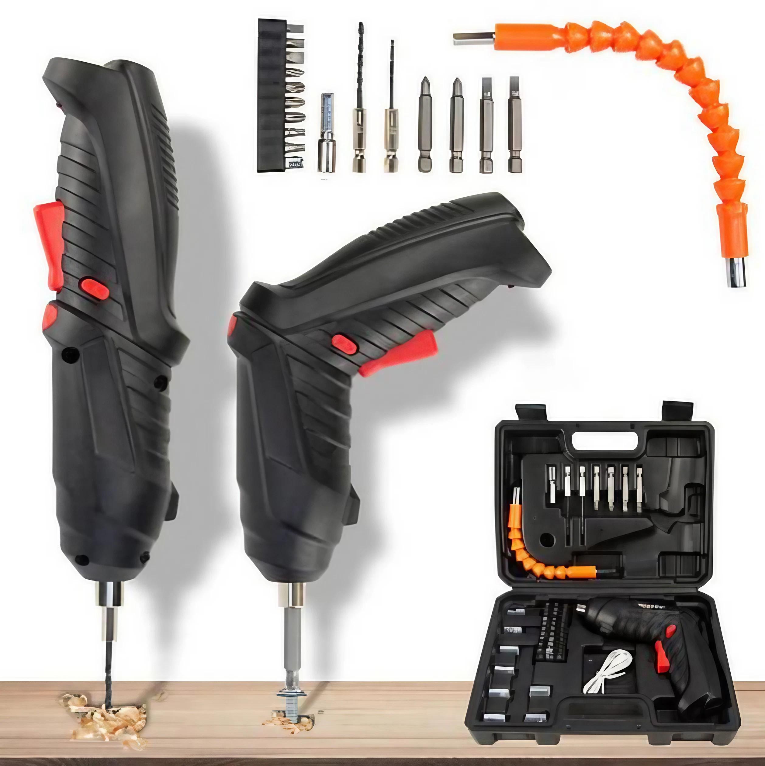 Набір для ремонту техніки електровикрутка/викрутка/шурупокрут 47в1 в кейсі (krm-MA615) - фото 3 Набір для ремонту техніки електровикрутка/викрутка/шурупокрут 47в1 в кейсі (krm-MA615) - фото 3