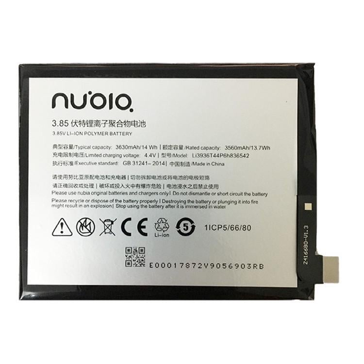 Батарея для ZTE Li3936T44P6h836542 Nubia M2/NX551J