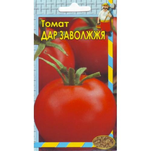 Семена томата Кум Дар Заволжжя 100 шт. низкорослый урожайный сорт для открытого грунта Семена томата Кум Дар Заволжжя 100 шт. низкорослый урожайный сорт для открытого грунта